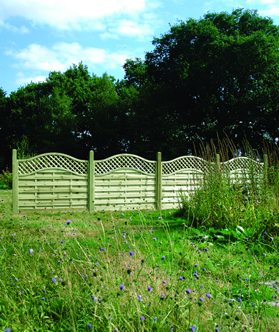 OMEGA LATTICE TOP FENCE